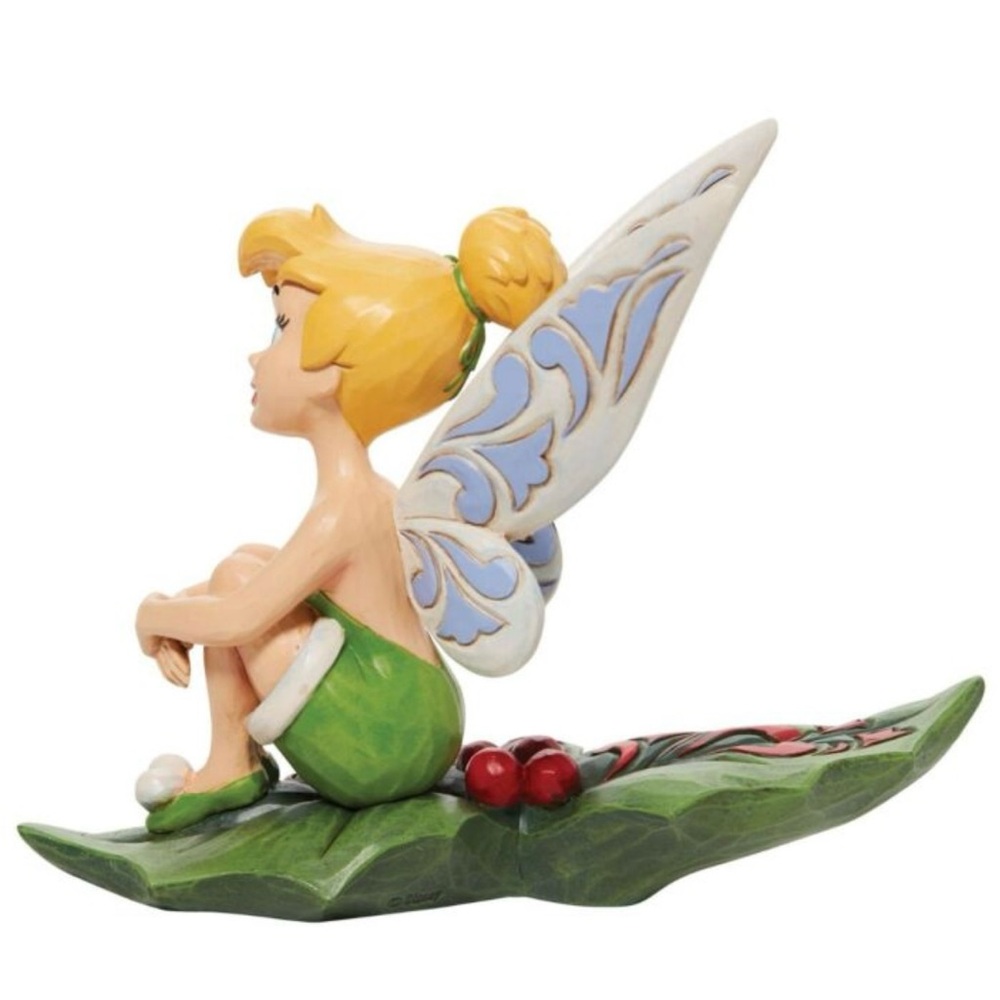 Disney Tinkerbell Sitting On Holly - Picture 6 of 9